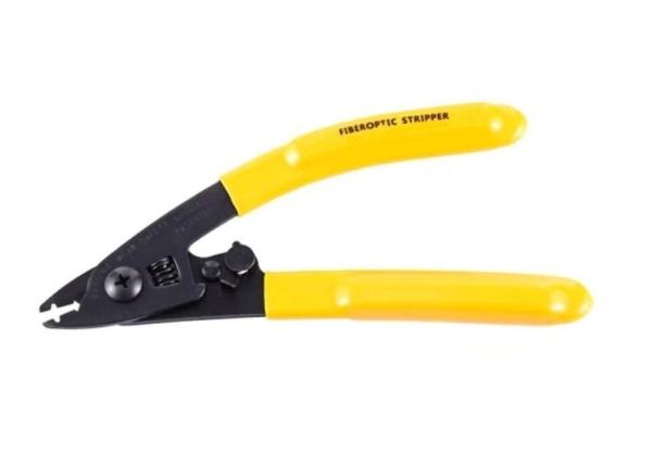 Yellow Optical Fiber Testing Tools Fiber Coat Stripper