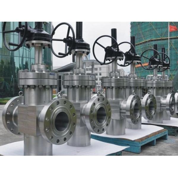 Slab Cast Gate Valve , Carbon Steel Gate Valve Pneumatic Actuator