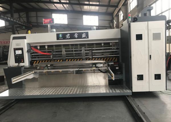 3 Colors 530mm Corrugated Box Printing Machine With Servo Feeder