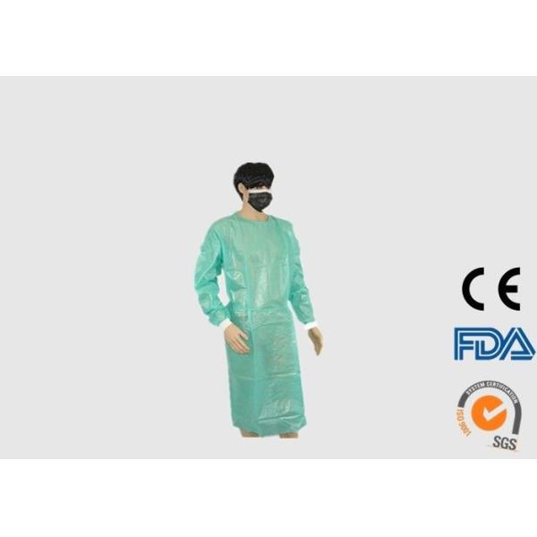Disposable Medical Isolation Gowns Liquid Resistance For Dental / Lab