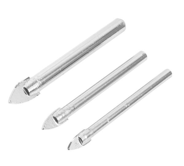 6pcs YG6X Glass Drill Bit Set in Aluminium Box