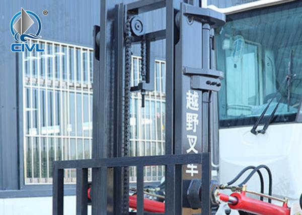 3 Ton Off Road Internal Combustion Forklift / Field Forklifts Rugged Mountain Road Railway Construction Forklift