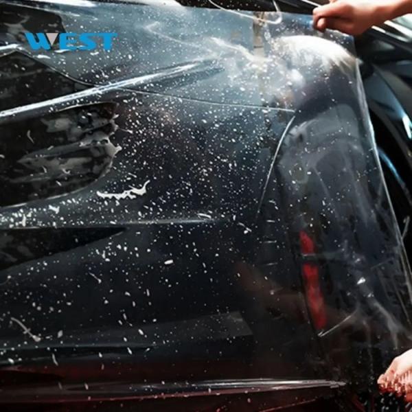 Self Healing Car Roof Protection Film Explosion Proof Stretchable Customizable