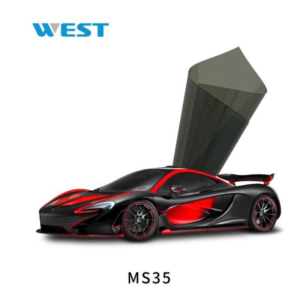 High Reflective Automotive Window Tint Explosion Proof Heat Rejection Magnetron Sputtering Film
