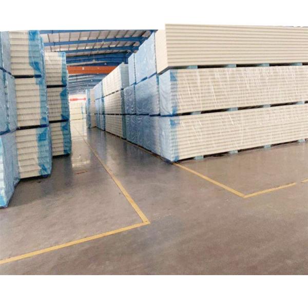 Customized Polyurethane Composite Panels 50mm Insulated Exterior Wall Sandwich Panel