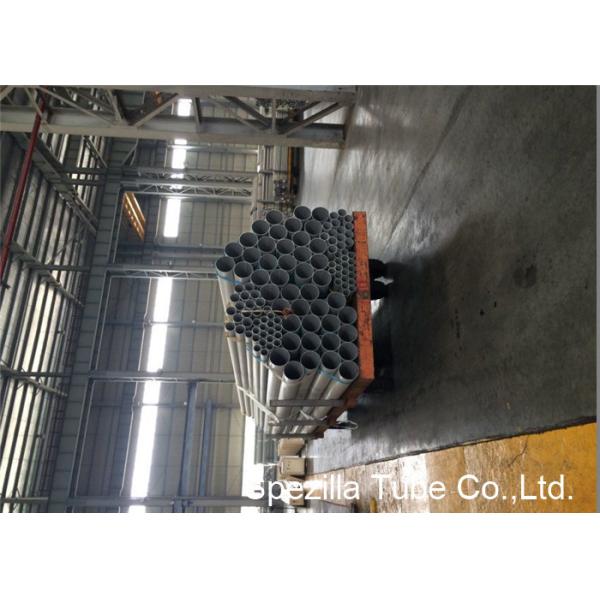 12000MM Length Schedule 40 Stainless Steel Pipe , Welding Thin welded steel pipe