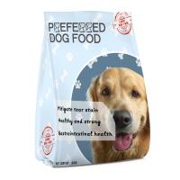 Saco lateral plástico do empacotamento de alimentos para animais de estimação do reforço da impressão a cores 40 mícrons