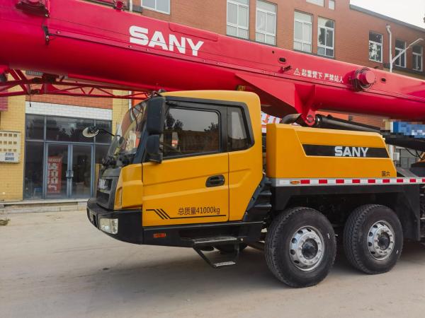Grue sur camion Sany STC500E5 d'occasion de 50 tonnes 2022 Flèche de 45,5 m