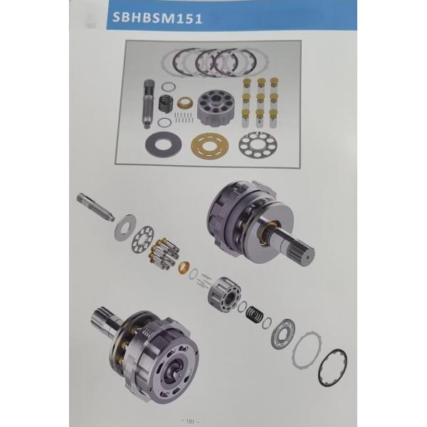 KRC10761 KRC11930 KRC11931 Excavator Swing Drive Motor for SUMITOMO SH200-5 SH210-5 SH210-6 SH210-7