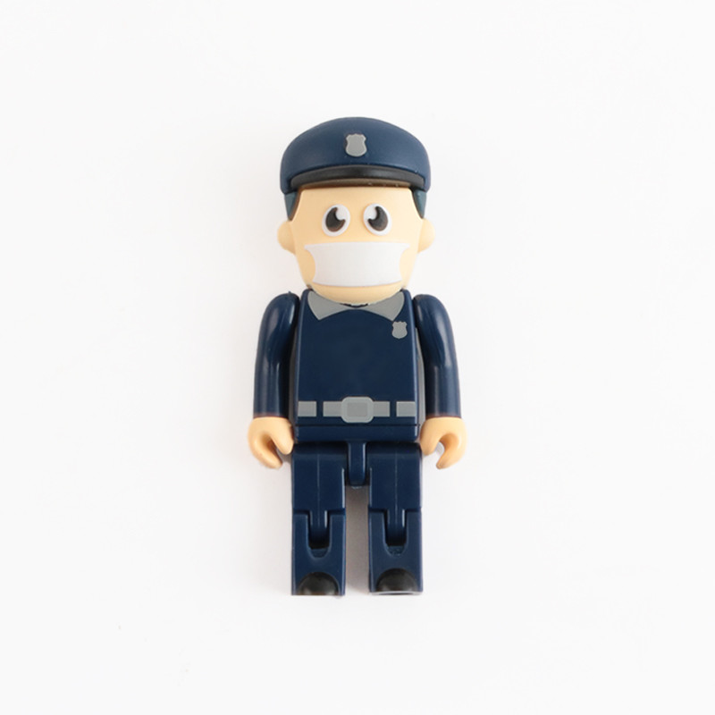 Люди формируют быструю ручку памяти Usb с головой открытой прессформы PVC