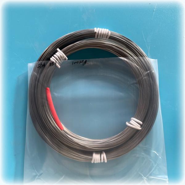 Провод термопары рения вольфрама диаметра 0.5mm замариновал поверхностное