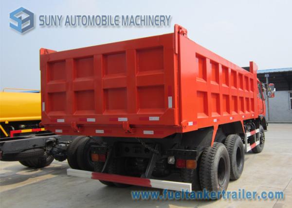 Dongfeng 6x4 20T 30T Garbage Trucks , 3 - Axles Garbage Container Truck