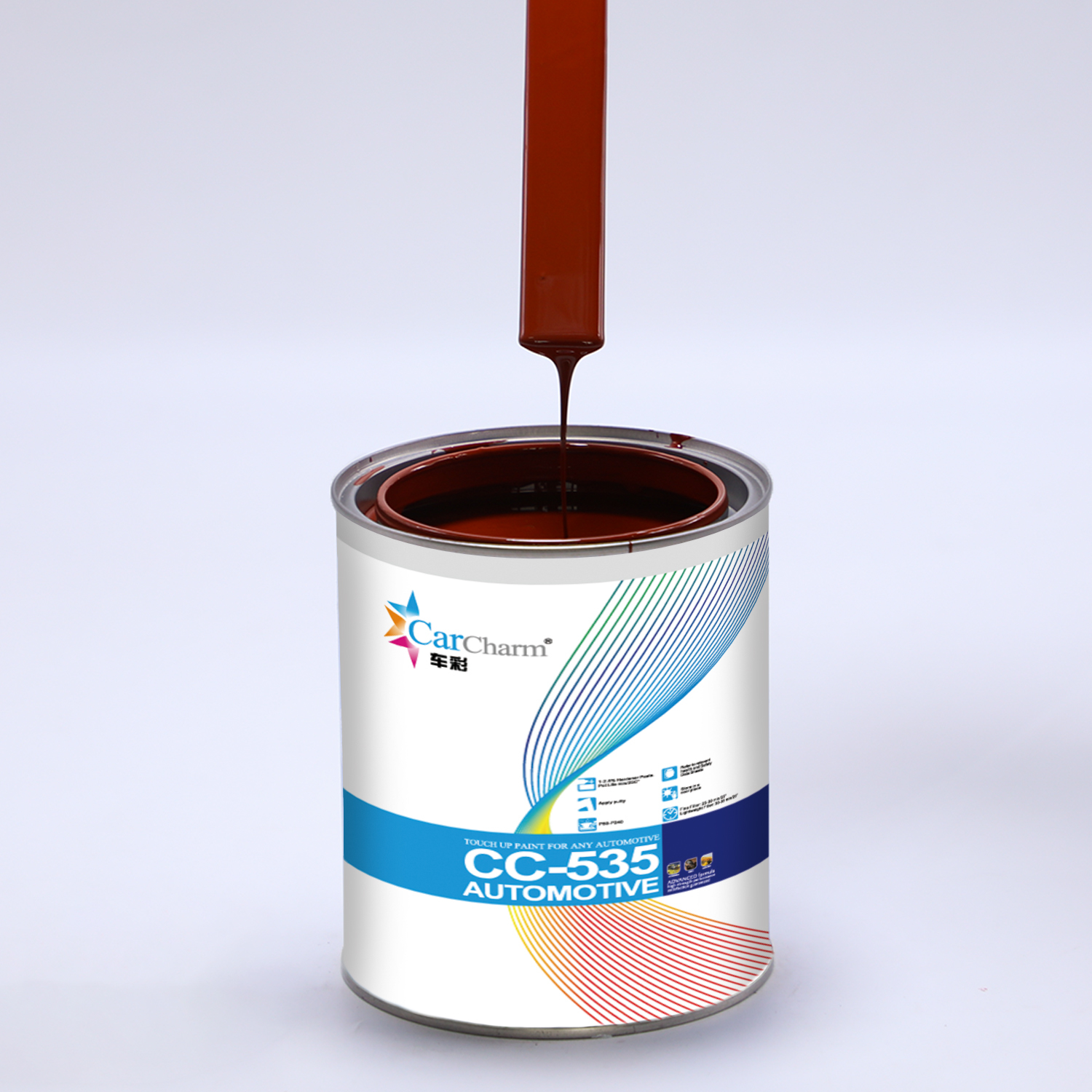 Car Repair Paint 223 Orange Red 1L Acrylic PPG Level Wholesale 7-14 Days