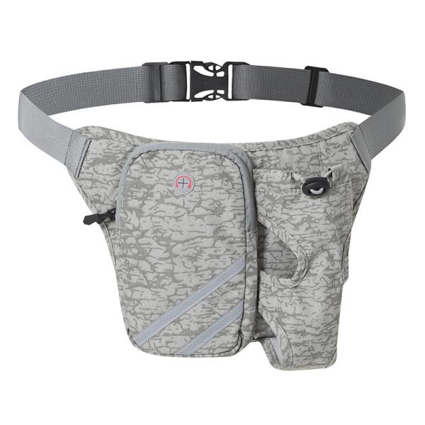Customized Running Waist Bag For Phone Water Bottle Sports Fanny Pack Fitness Dual Pocket Running Belt Waist Bag