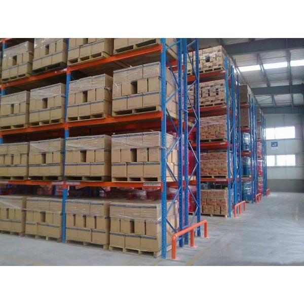 Warehouse 2-5 Levels Steel Pallet Rack With Corrosion Protection And Removable Wire Mesh Decking Steel Shelf Tray