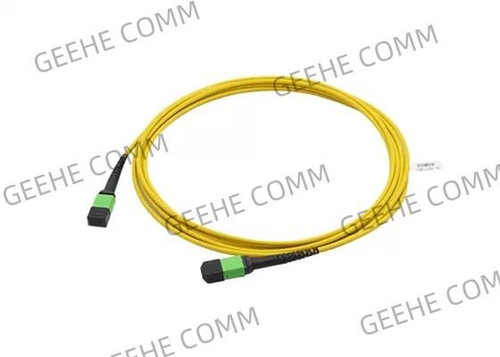 Femelle d'OM2 3.0MM au câble femelle de fibre de MTP MPO