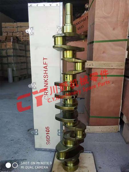 Eixo de manivela 6136-31-1110 6136-31-1010 de PC200 6D105 KOMATSU