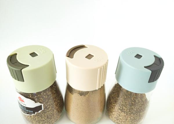 Kitchen Essential Refillable Spice Jars Custom Color / Capacity