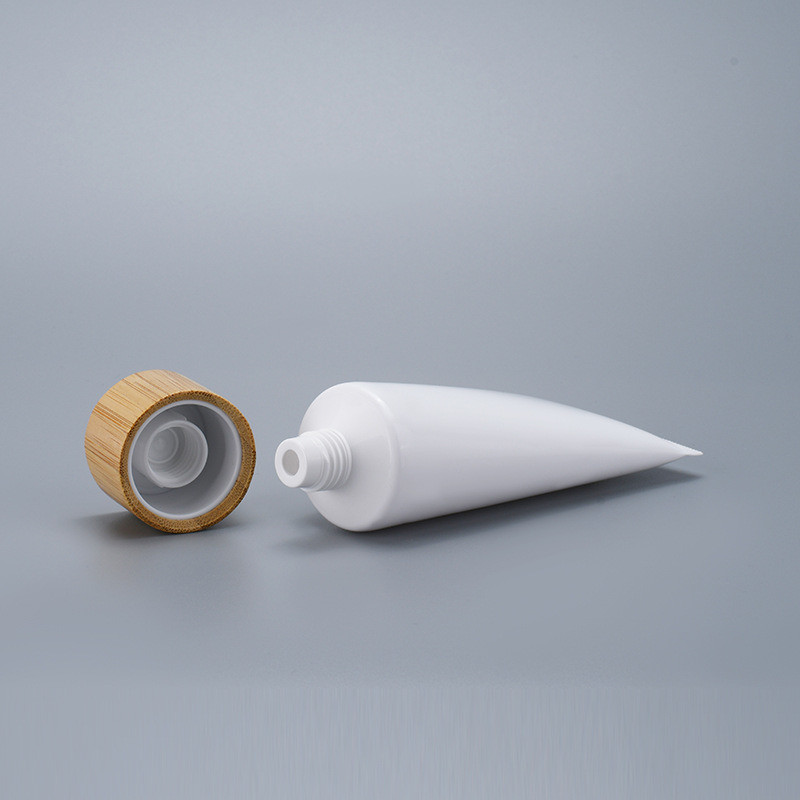 50g60g80g100g120g150g Cosmetic Hose with Bamboo Cover Disposable and Screen Printing