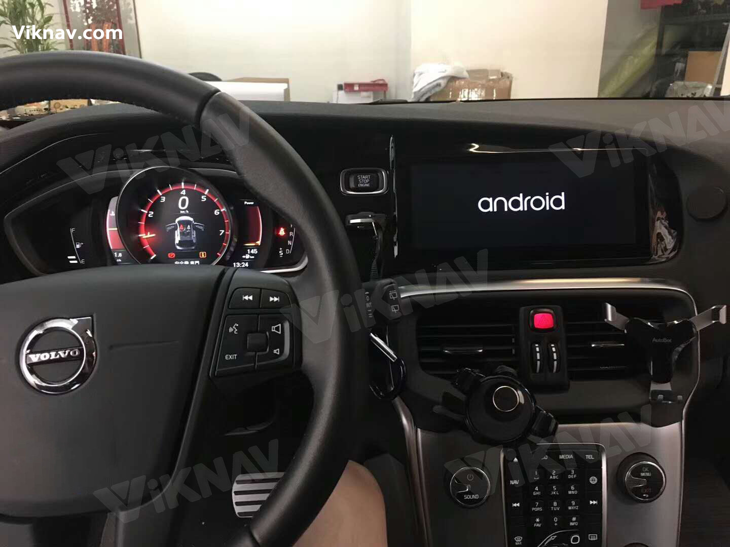 Viknav LHD LCD V40 Volvo Сенсорный экран 2011-2019 GPS навигация 1920x1200