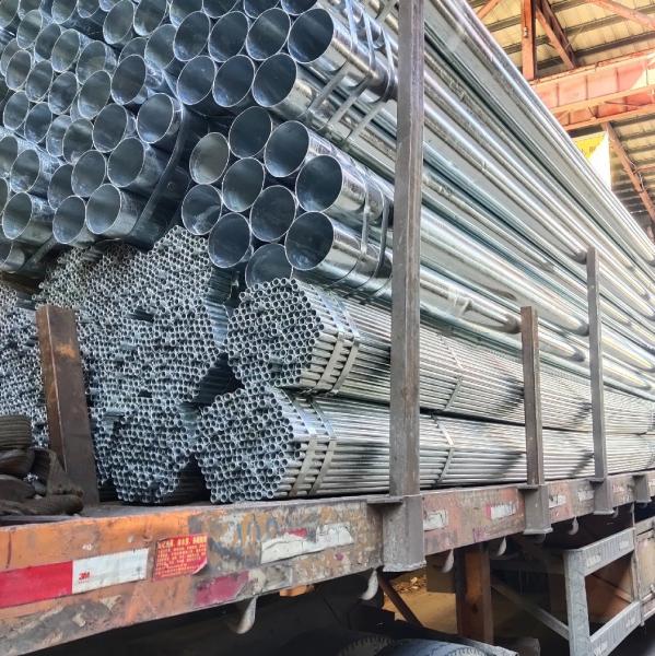 Seção da cavidade do tubo de ASTM A53 em volta do tubo galvanizado mergulhado quente revestido zinco da tubulação de aço da tubulação Q195 Q235 Q345 do soldado