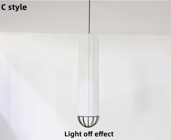 Modern and Minimalist Fabric Chandeliers Restaurants Living Rooms Hotels Homestays Lanterns lamp(WH-AP-594)