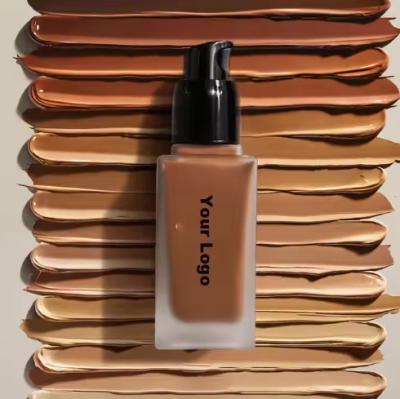 Créme personnalisé de haute qualité pour les femmes noires peau foncée Fondation de maquillage végétalien
