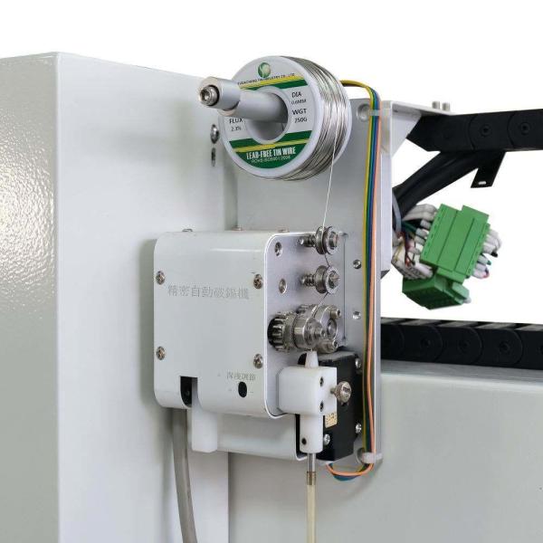 PLC Automatic Soldering Machine For LED Capacitor Speaker Spot Welding