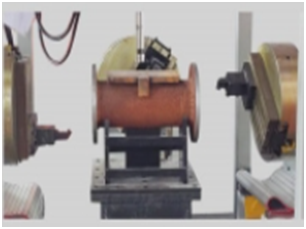 Cast Iron Ventilation Valve Pump Pipe Fittings Processing Three-sided CNC Boring And Milling Machine