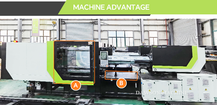 2369g Injection Weight PET Preform Injection Molding Machine with Screw L/D Ratio 21 for High Productivity
