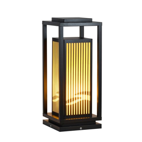 IP 65 Chinese New Style LED Garden Lights with Galvanized sheet Lamp Body for Villa Park