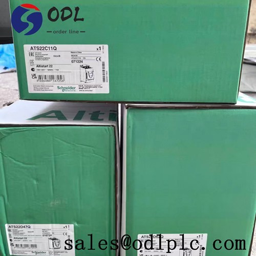 ATS22C11Q Schneider Soft Starter For Asynchronous Motor, Altistart 22, Control 230V, 230 To 440V, 30 To 55kW
