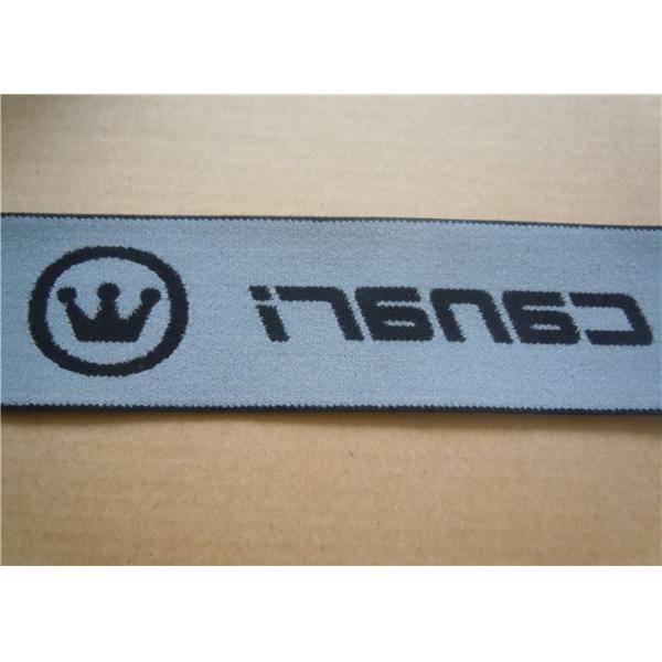 Waistband жаккарда полиэфира эластичный связывает 20mm покрашенный легковес тесьмой