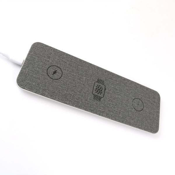 Беспроводное зарядное устройство для мобильного телефона Weave Surface Face для наушников 15 Вт 20 Вт
