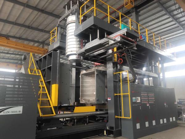 HUAYU 3000L 2LAYERS Machine de moulage par soufflage Conception robuste pour la fabrication de réservoirs en plastique lourds