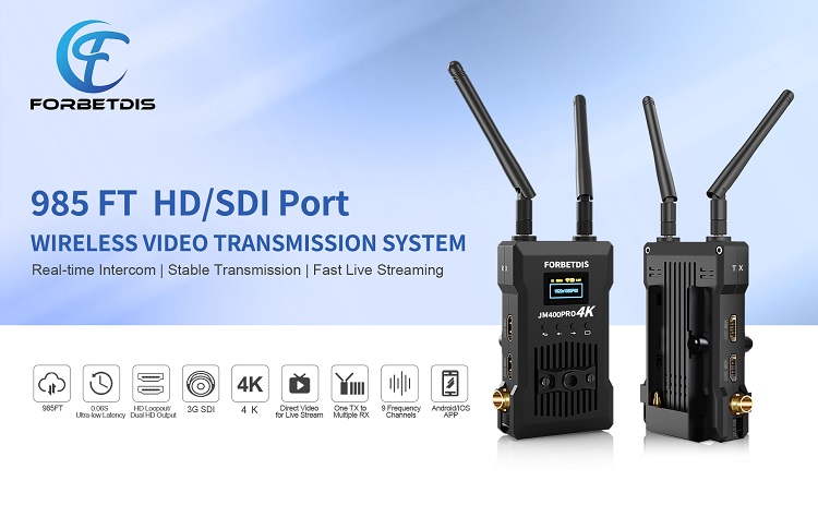 HD(4K)+SDI 1000FT/300meters Hd Video Transmission System For 4K Camera And Live Streaming UVC Hd Inalambrico 4k