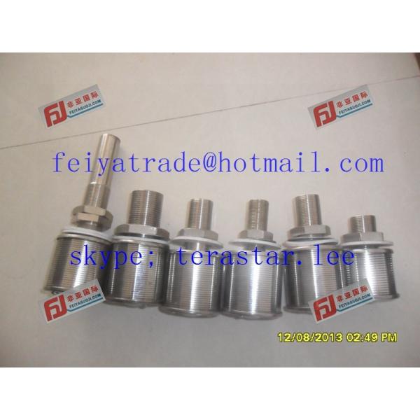 DN45-108 stainless steel wedge wire filter nozzle / johnson screen nozzle /  water & gas strainer nozzle for power plant