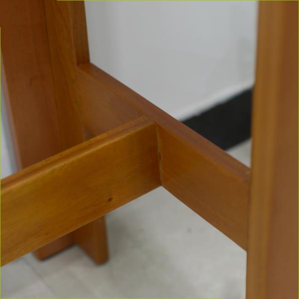 Спальня NC красит таблицу твердого тела 100cm резиновую деревянную