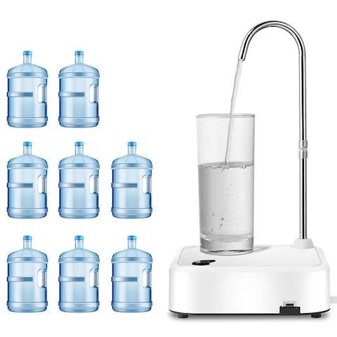 CE certified 5 Gallon Water Bottle Pump Electric 1200mAh Rechargeable