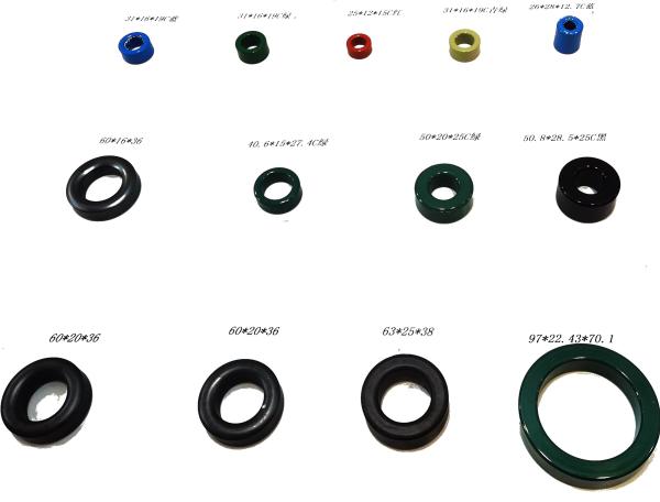 Advanced T25*10*10 Nizn Ferrite Core EMI Round Cable Soft Toroidal Size
