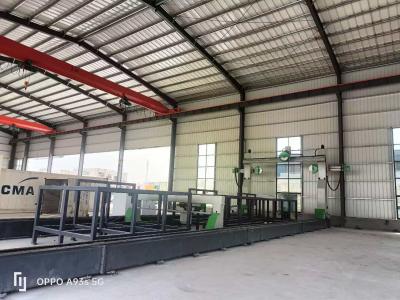 Container refrigerated truck cutting and engraving machine