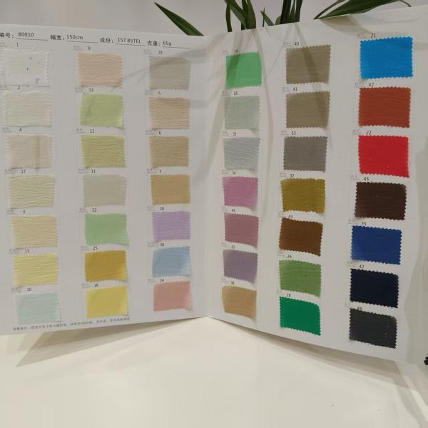 65GSM Casual Wear Fabric 15% Polyester 85% Tencel Garment Fabrics Breathable And Comfortable