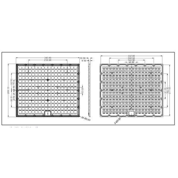 250 в 1 высокая яркость водонепроницаемый алюминий 400w 500w 800w 1000w светодиодный прожектор стадионное освещение ЛЕНС