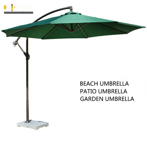 Awning Polyester Fabric Outdoor Patio Umbrella Waterproof Sun Shade For Patio