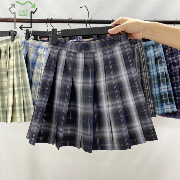 Grade A Second Hand JK Uniform Student Skirt Clean Wear Women's Summer Short Dress