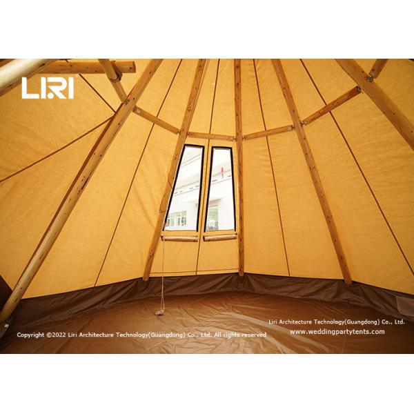 Waterproof Jungle Glamping Tipi Event Tent Heavy Duty Canvas Tents