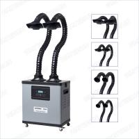O extrator das emanações de Grey Soldering And Mobile Welding da indicação digital com três camadas filtra