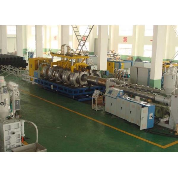 Машина трубы HDPE DWC винтовой зубчатой передачи 600kg/H 800mm