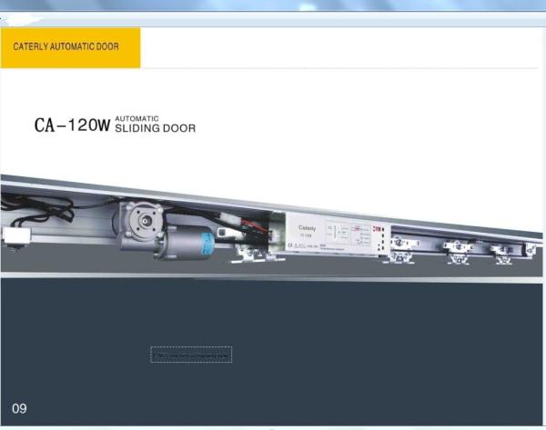 120 Kg DC24v Brushless Motor Commercial Automatic Sliding Doors Operator