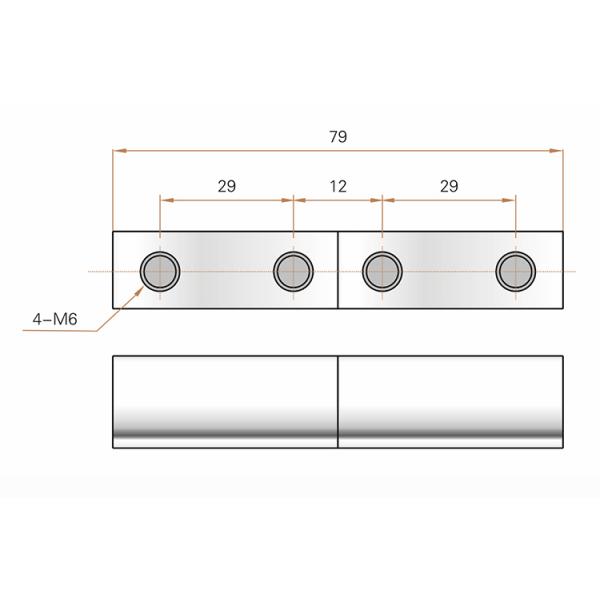 Beautiful Appearance Stainless Steel Hinges With Large Bearing Capacity